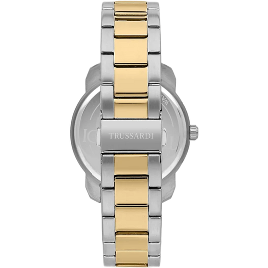 Trussardi R2423154001 T-CITY 40MM AUTOMATISCH BLAUWE WIJZERPLAAT