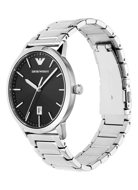 Armani-Steel-Watch-Date-Black-AR11310-Front2