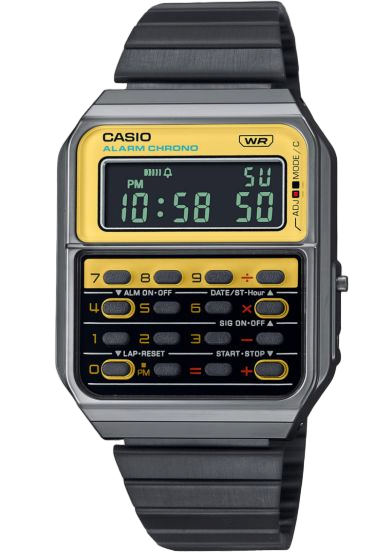 Casio - Vintage Calculator - Heritage-Colors-Edition CA-500WEGG-9BEF-Front2