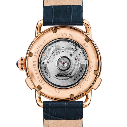 Ingersoll - New England - Automatic - Gold - 29 Jewels - Day-Date - I00902B