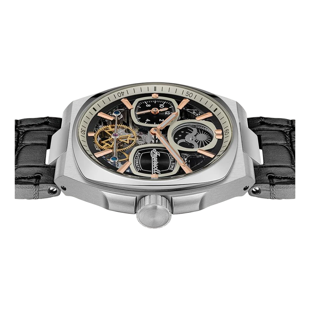 Ingersoll - The Spirit - Automatic - Moon Sun - Dual Time - I15801