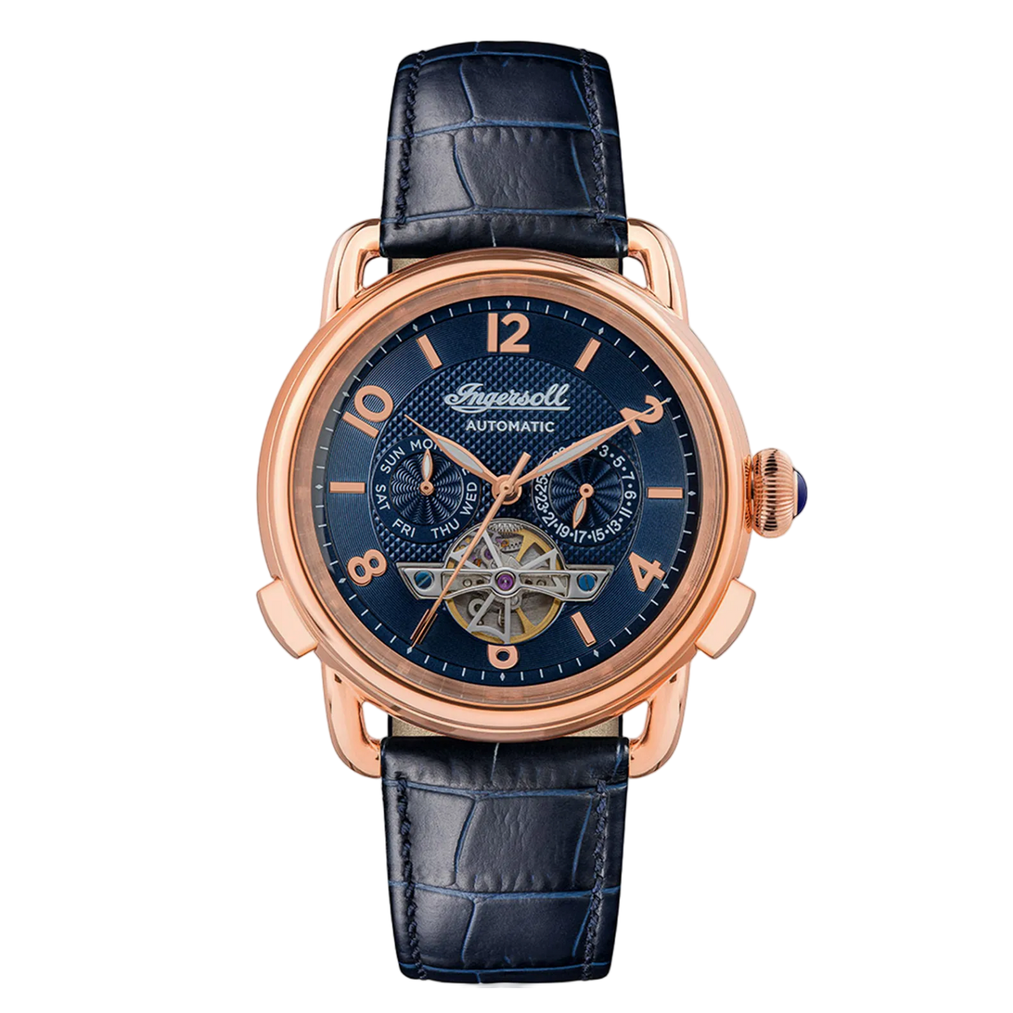 Ingersoll - New England - Automatic - Gold - 29 Jewels - Day-Date - I00902B