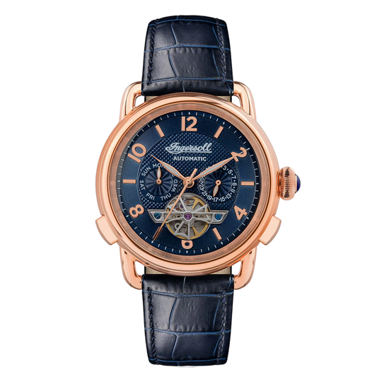 Ingersoll - New England - Automatic - Gold - 29 Jewels - Day-Date - I00902B