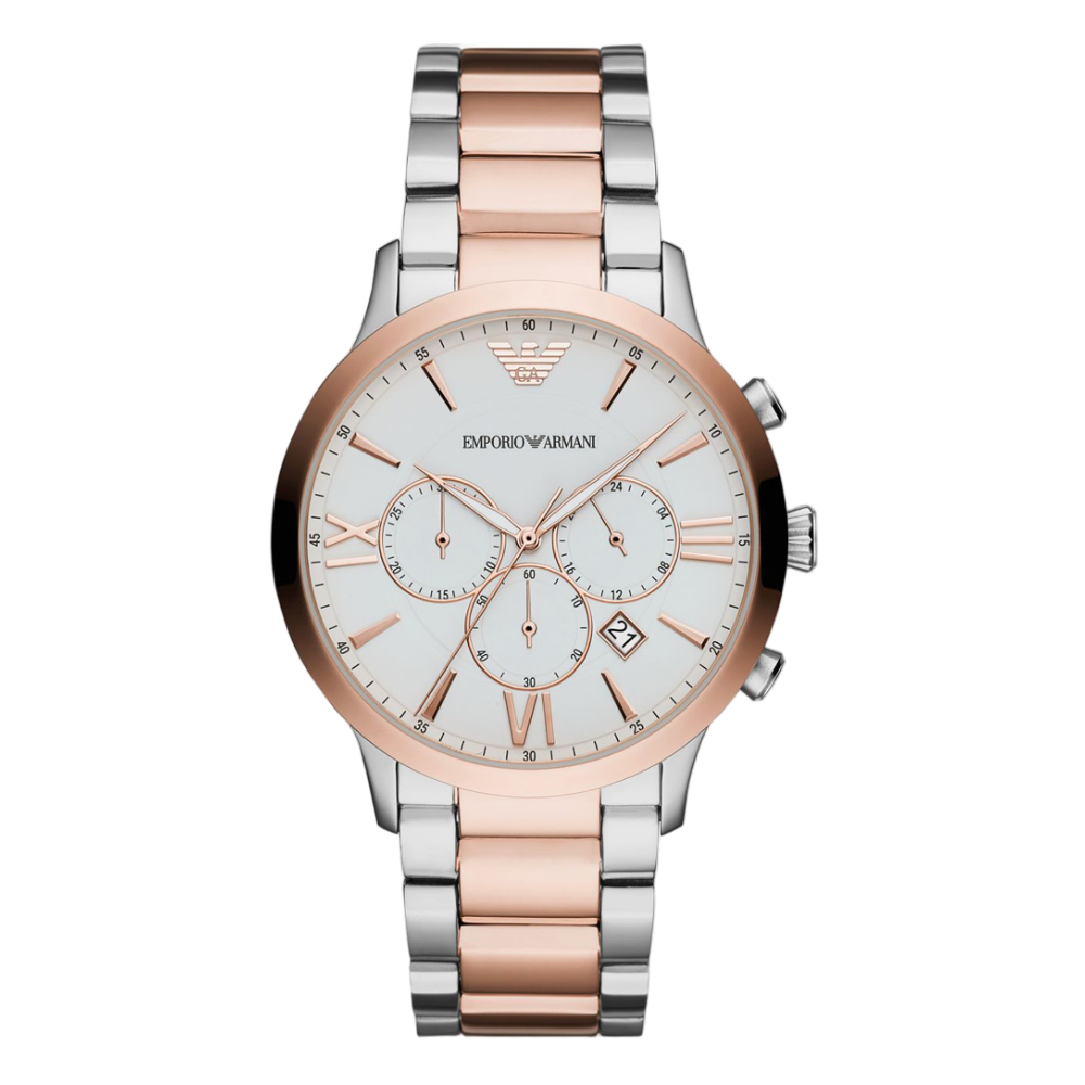 Armani-Chronograph-Watch-Multifunction-Gold-AR11209-Front