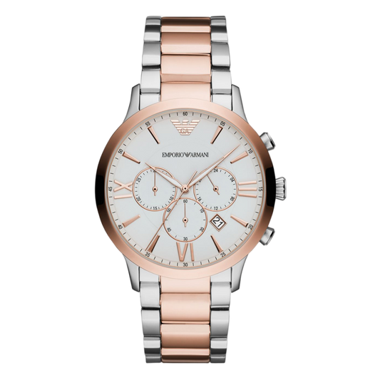 Armani-Chronograph-Watch-Multifunction-Gold-AR11209-Front