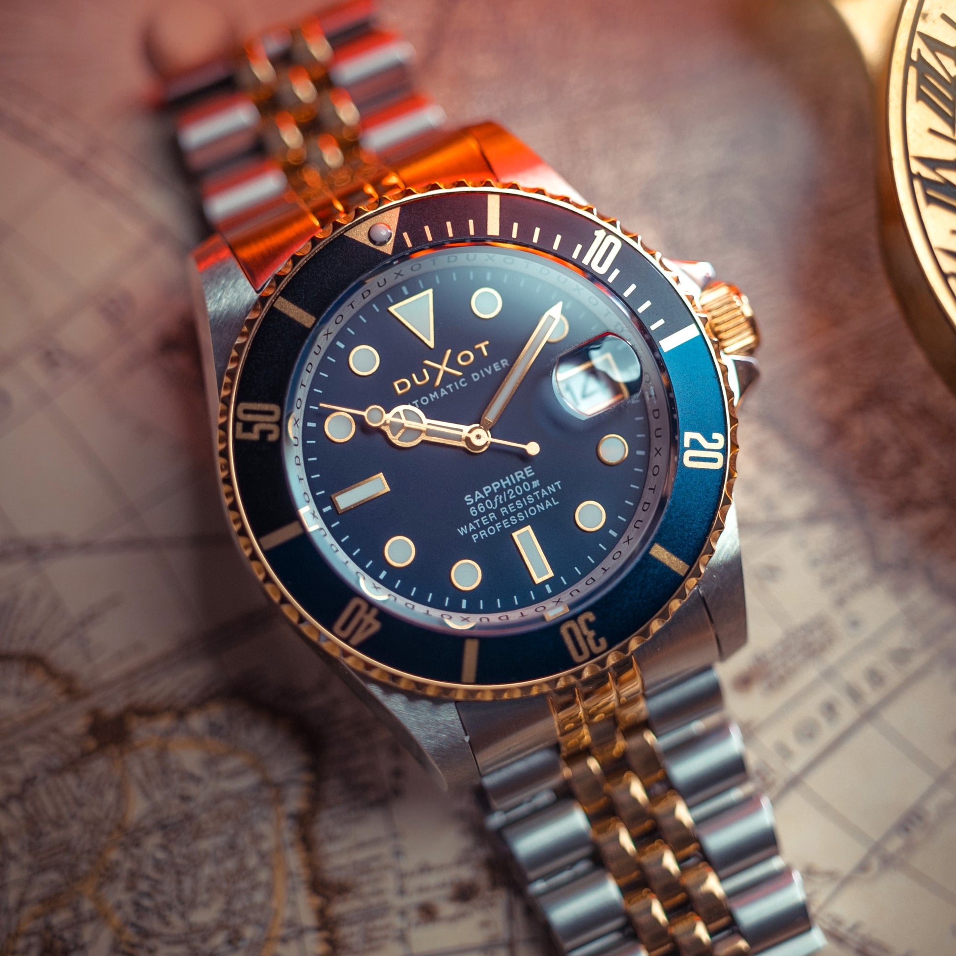 Duxot-Atlantica-Diver-Automatic-Gold-DX-2057-AA-Front2