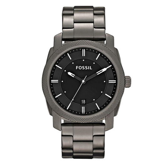 Fossil-Machine-Smoke-Stainless-Steel-FS4774-Front