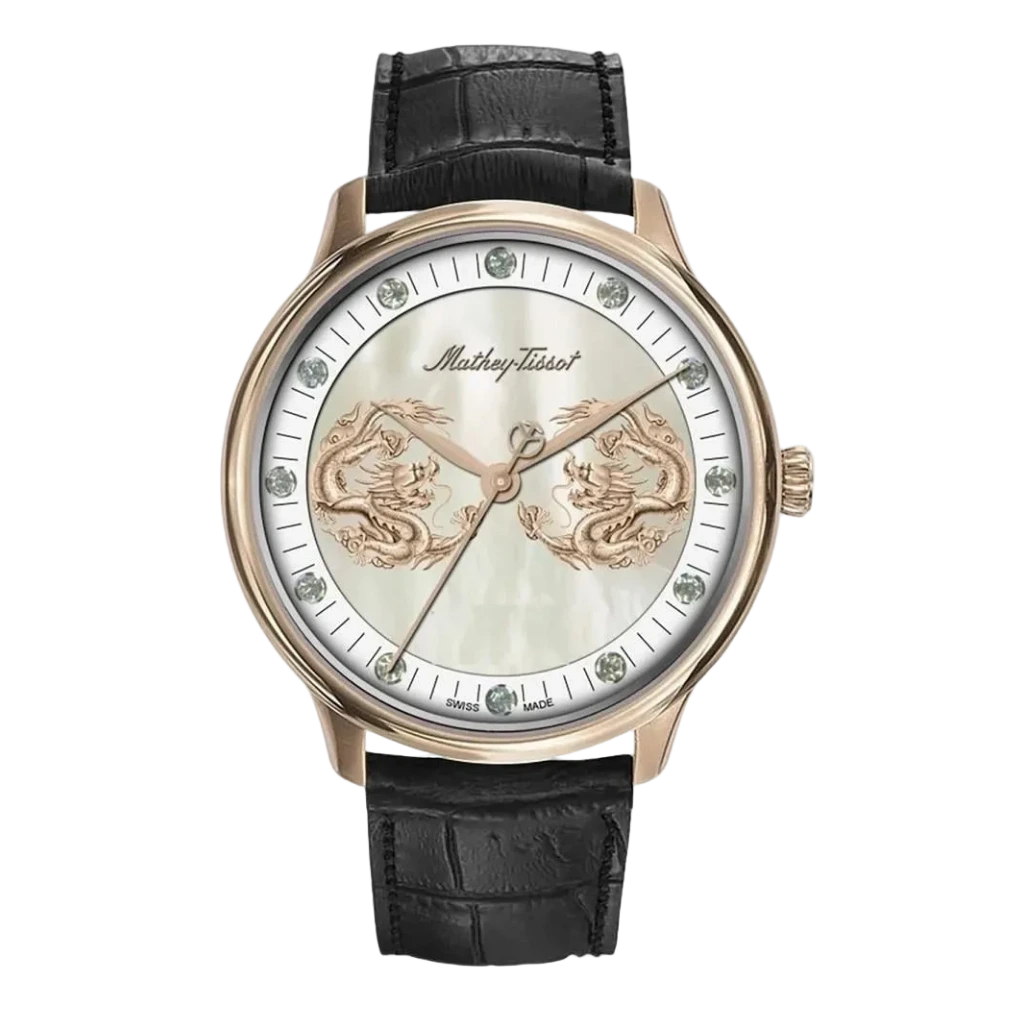 Mathey-Tissot-Asia-DRAGONS-12Diamonds-Swiss-Automatic-Limited Edition-Gift-Set-H1886P1-Front