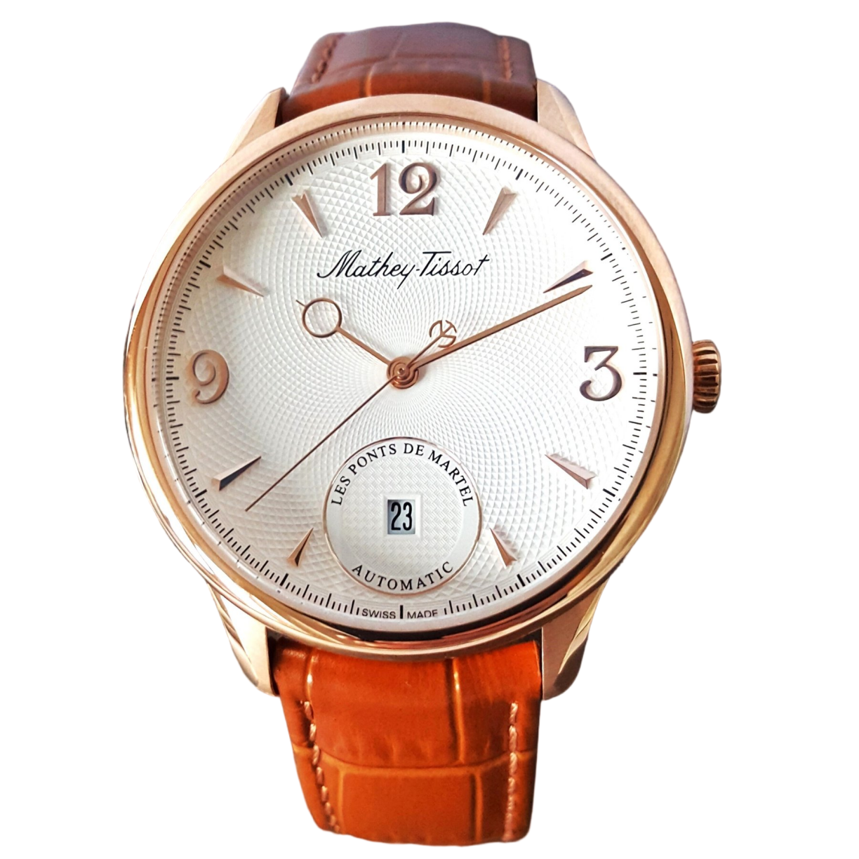 Mathey-Tissot-Edmond-Havana-Gold-Swiss-Automatic-AC1886CI-Front