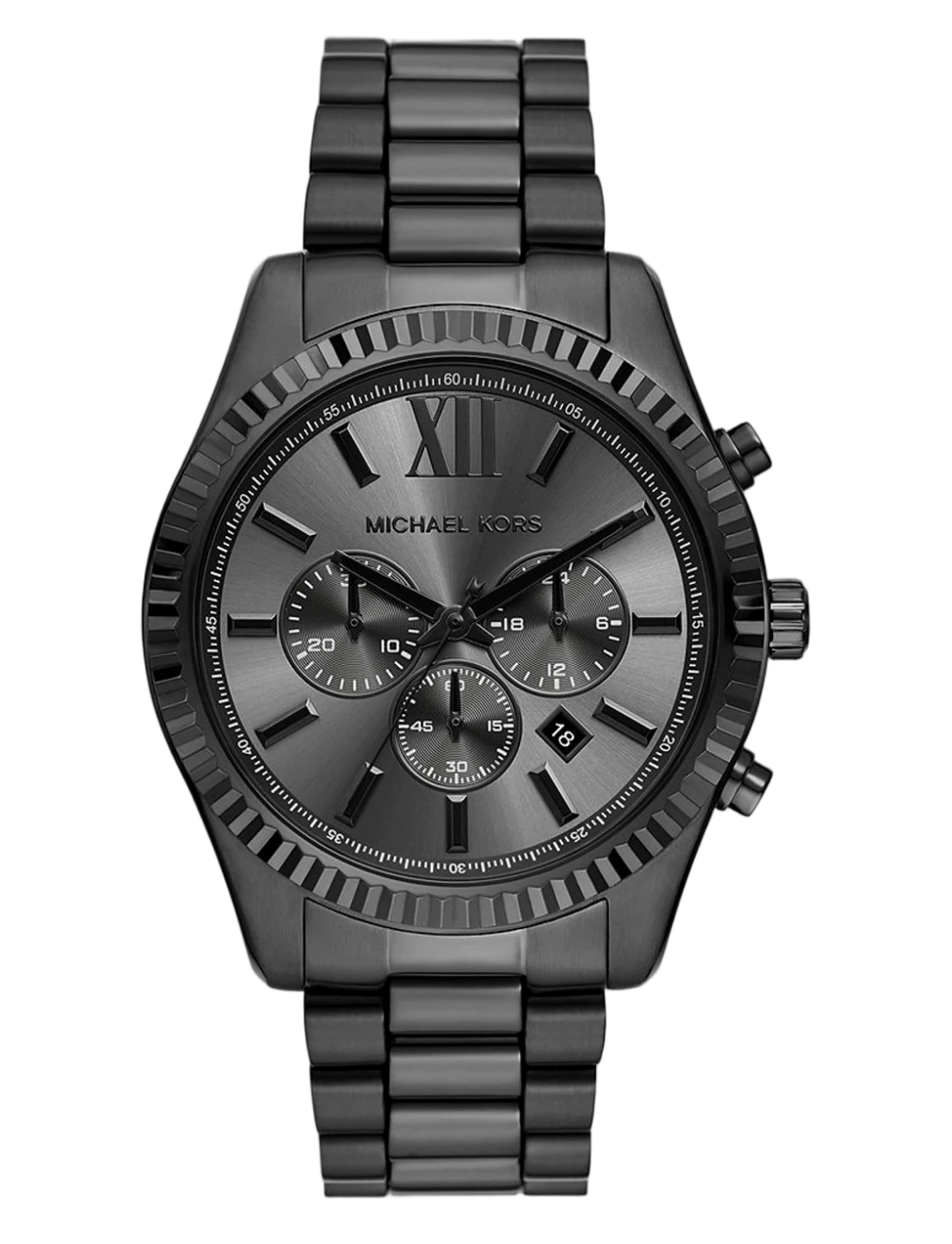 Michael-Kors-Lexington-Chronograph-Watch-Black-Steel-MK9154