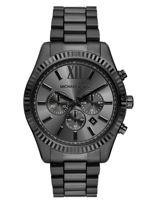 Michael-Kors-Lexington-Chronograph-Watch-Black-Steel-MK9154