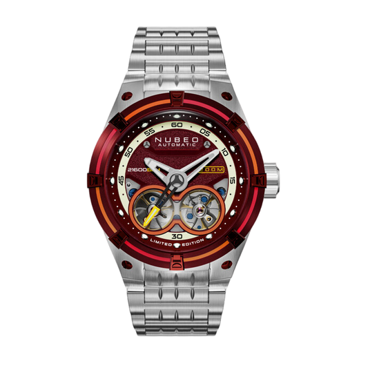 NUBEO-GALILEO-Limited-Edition-*1-100*-Swiss-Newlite-Twin-Balance-AUTOMATIC-NB-6070-88-Front