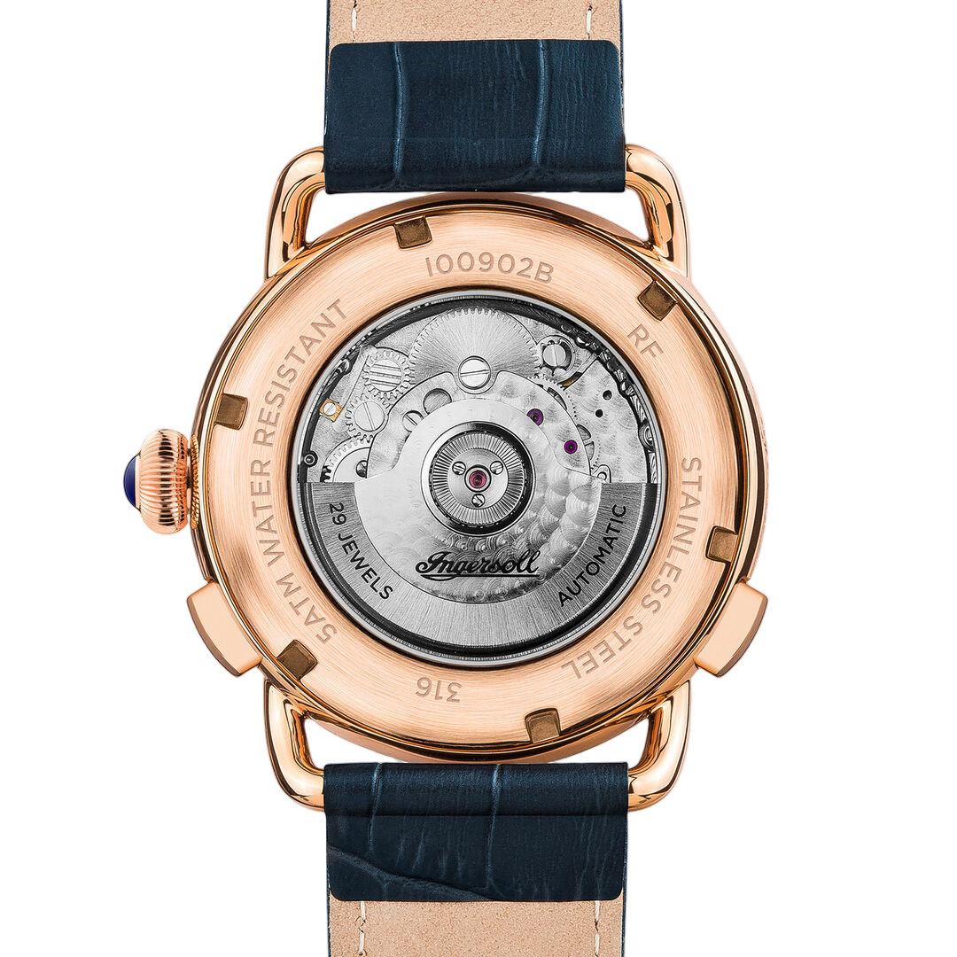 Ingersoll - New England - Automatic - Gold - 29 Jewels - Day-Date - I00902B