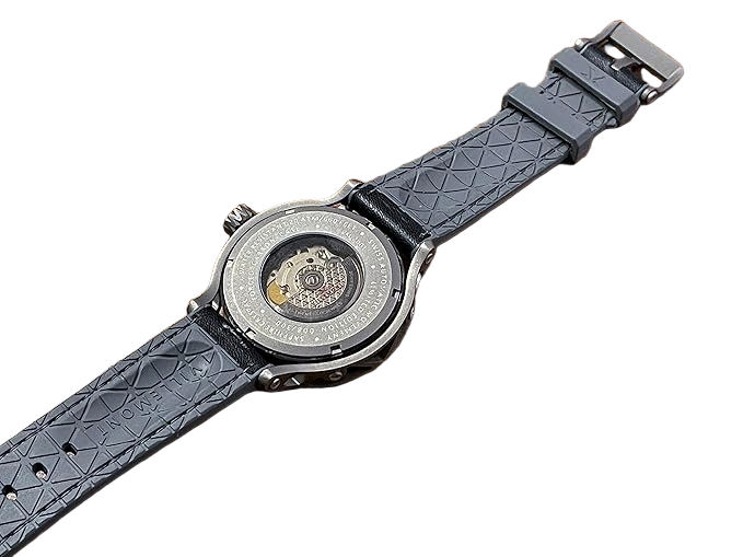 VILLEMONT TENACITY SWISS AUTOMATIC VM-2001-01 Zwitsers Automatisch - Limited Edition - Open Hart - Carbon - Titanium - Handgemaakt - Geschenkset